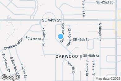 Map image of the property - 3741 SE 48th Pl