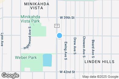 Map image of the property - 4009 France Ave S