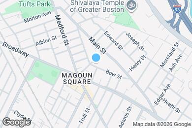 Map image of the property - 64 Bow St