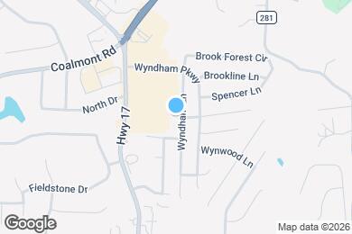 Map image of the property - 1026 Wyndham Ln