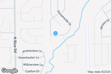 Map image of the property - 529 Streamside Dr