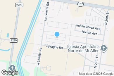 Map image of the property - 3405 Fuerte Ave