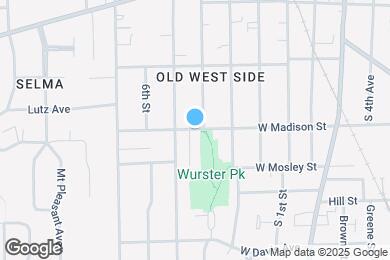 Map image of the property - 609 W Madison St