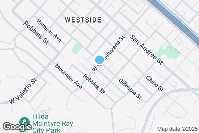 Map image of the property - 1435 Gillespie St