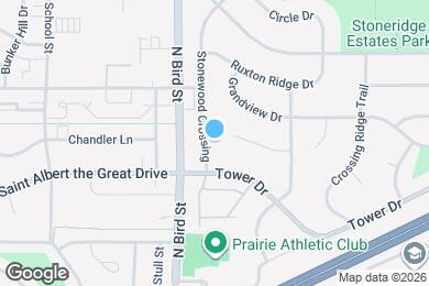 Map image of the property - 1121 Stonewood Xing