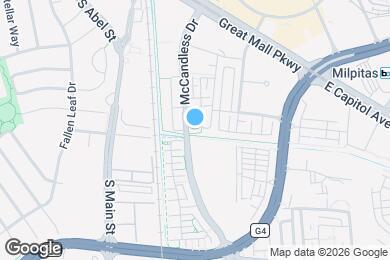 Map image of the property - 1582 McCandless Dr