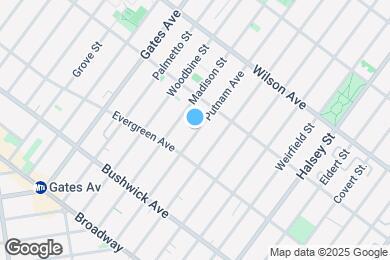 Map image of the property - 1229 Putnam Ave