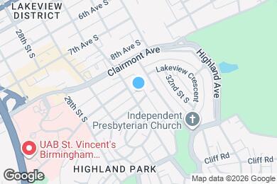 Map image of the property - South Hill (Highland Park)
