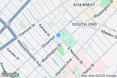 Map image of the property - 41 West Newton St