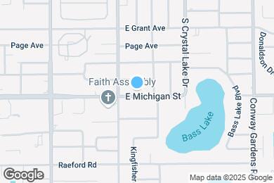 Map image of the property - 2903 E Michigan St