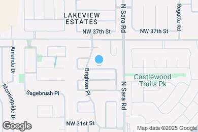 Map image of the property - 10633 NW 34th St
