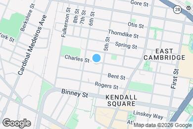 Map image of the property - 212 Charles St