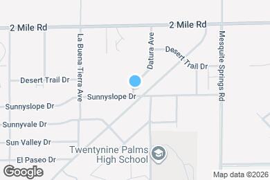 Map image of the property - 72664 Sunnyslope Dr