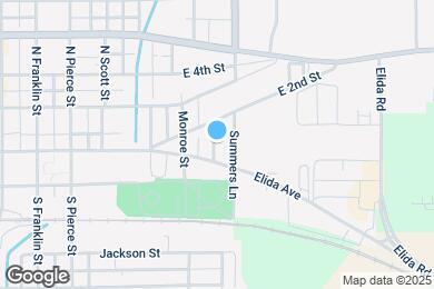 Map image of the property - 116 N Adams St