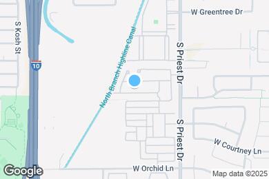 Map image of the property - 1726 W Jeanine Dr