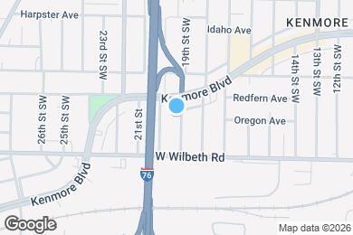 Map image of the property - 2310 19th St SW