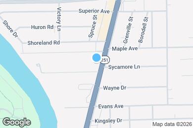 Map image of the property - 7606 N 2nd St