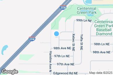 Map image of the property - 9864 Wake St NE