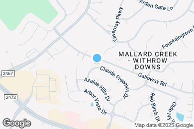 Map image of the property - 10910 Claude Freeman Dr