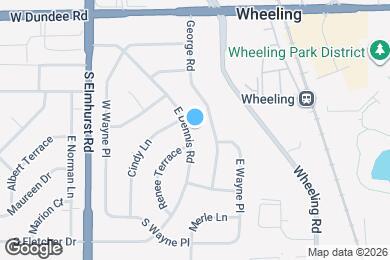 Map image of the property - 193 E Dennis Rd