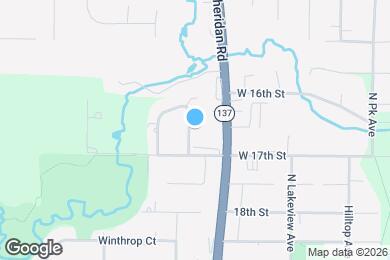 Map image of the property - 41557 N Illinois St