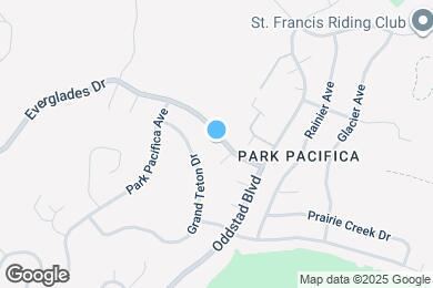 Map image of the property - 1045 Everglades Dr