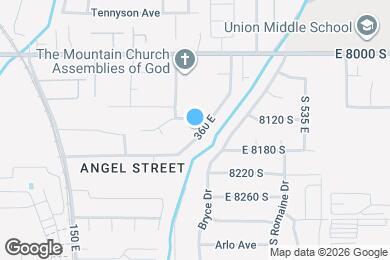 Map image of the property - 8146 Angel St