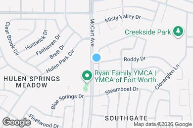 Map image of the property - 8100 Raleigh Dr