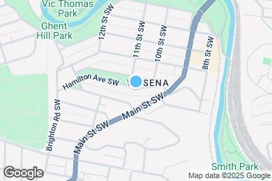 Map image of the property - 1022 Hamilton Avenue
