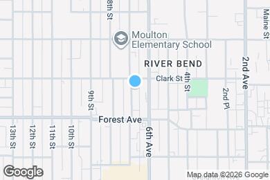 Map image of the property - 1435 7th St