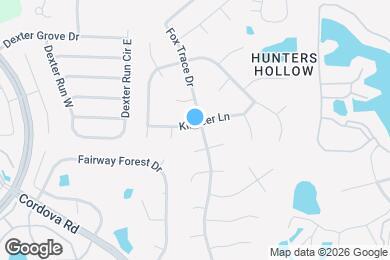 Map image of the property - 1465 Fox Trace Dr