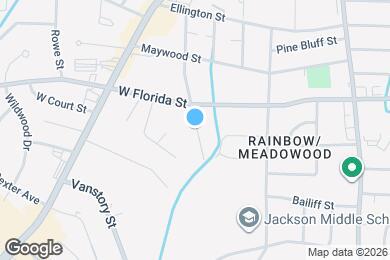 Map image of the property - 1710 Rainbow Dr