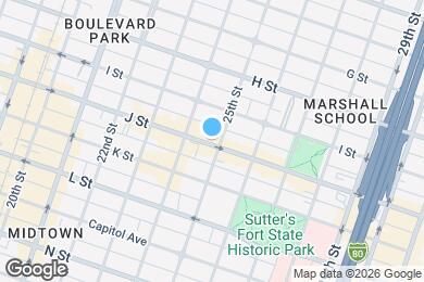 Map image of the property - 2427 J St