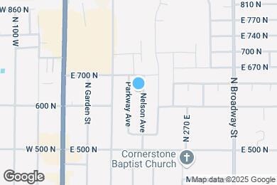 Map image of the property - 659 Nelson Ave