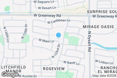 Map image of the property - 13324 W Maui Ln