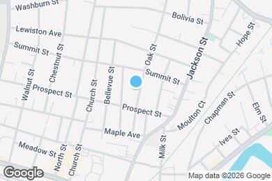 Map image of the property - 70 Oak St