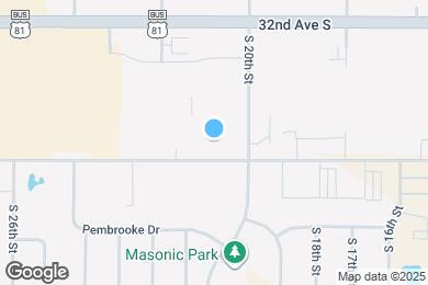 Map image of the property - Stone Creek Apartments