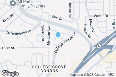 Map image of the property - 6544 College Grove Dr