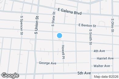 Map image of the property - 754 North Ave