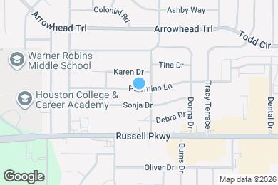 Map image of the property - 214 Palomino Ln