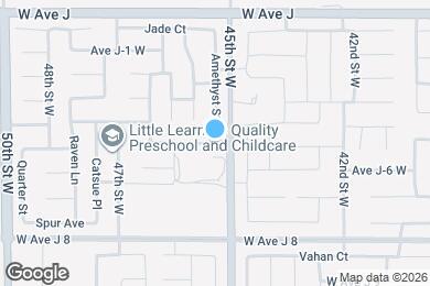 Map image of the property - 4254 W Avenue J5