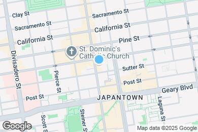 Map image of the property - 2185 Bush St