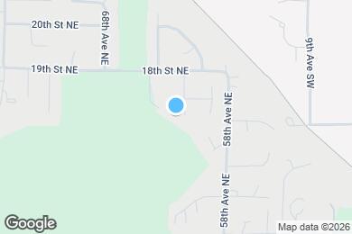 Map image of the property - 1610 56th Ave NE