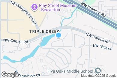 Map image of the property - 17500 NW Cornell Rd