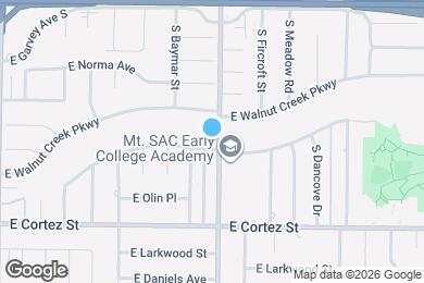 Map image of the property - 2147 E Rio Verde Dr