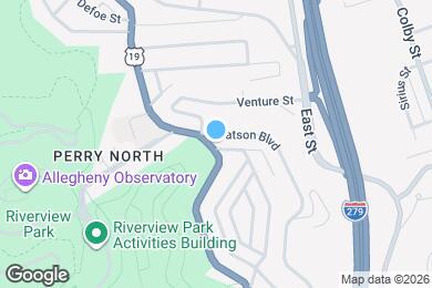 Map image of the property - 3466 Perrysville Ave