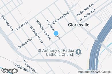 Map image of the property - 511 N Sherwood Ave