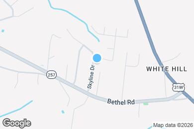 Map image of the property - 2017 Skyline Dr