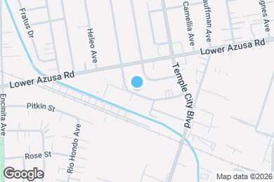 Map image of the property - 9511 Gidley St