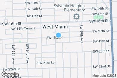 Map image of the property - 6160 SW 18th St